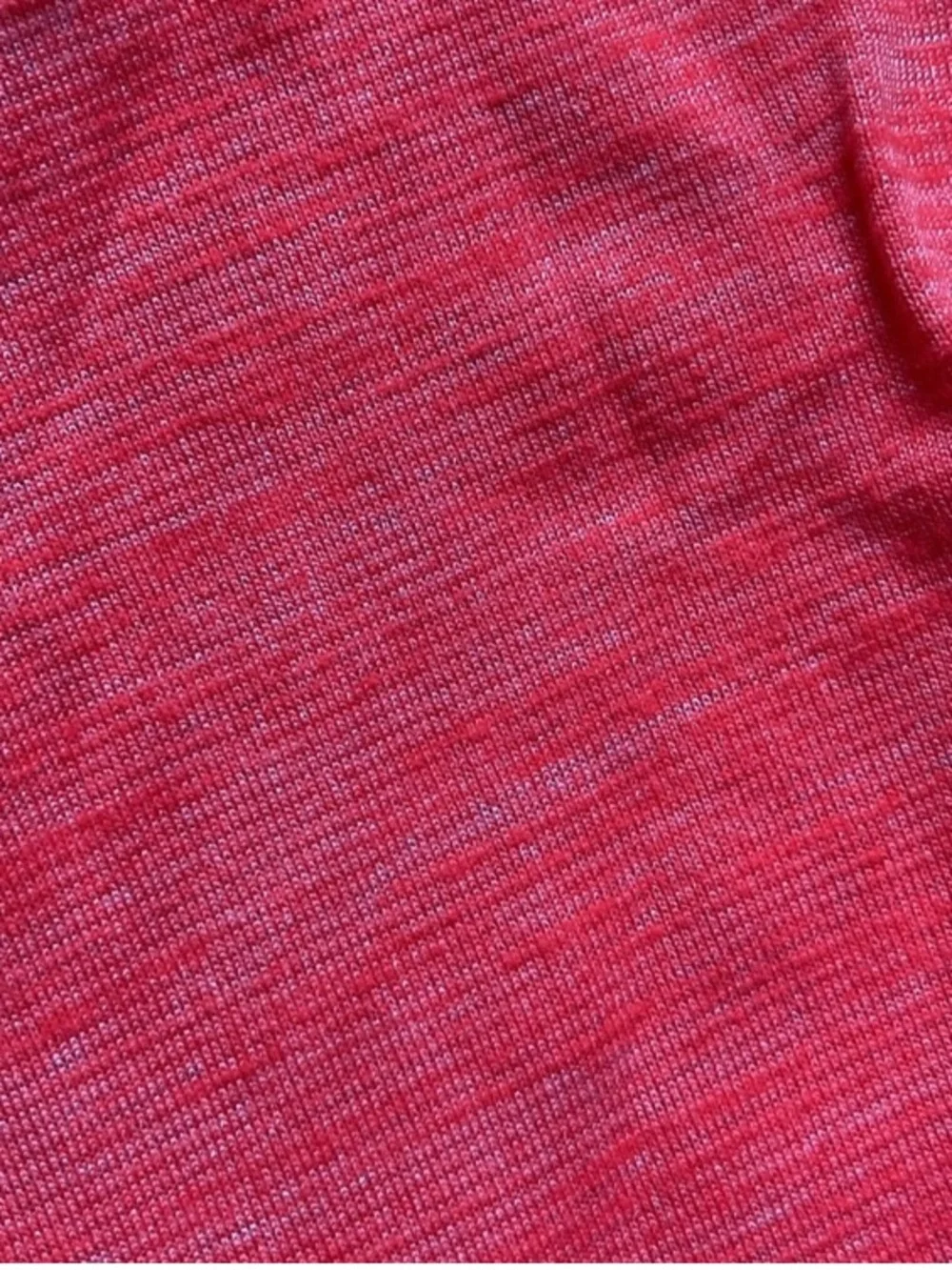 Lululemon Glide and Stride Women’s Coral Red Orange Layered Tank Top Size 6